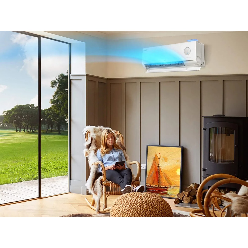 Aer conditionat TCL Fresh IN, 12000 BTU, A+++/A++, Wi-Fi, Fresh O2, Inverter, Incalzire, I Feel, Functie Antifungica, alb