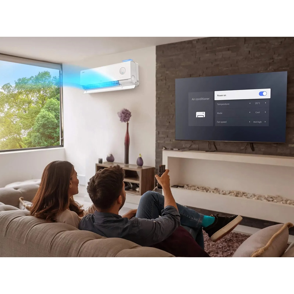 Aer conditionat TCL Fresh IN, 12000 BTU, A+++/A++, Wi-Fi, Fresh O2, Inverter, Incalzire, I Feel, Functie Antifungica, alb