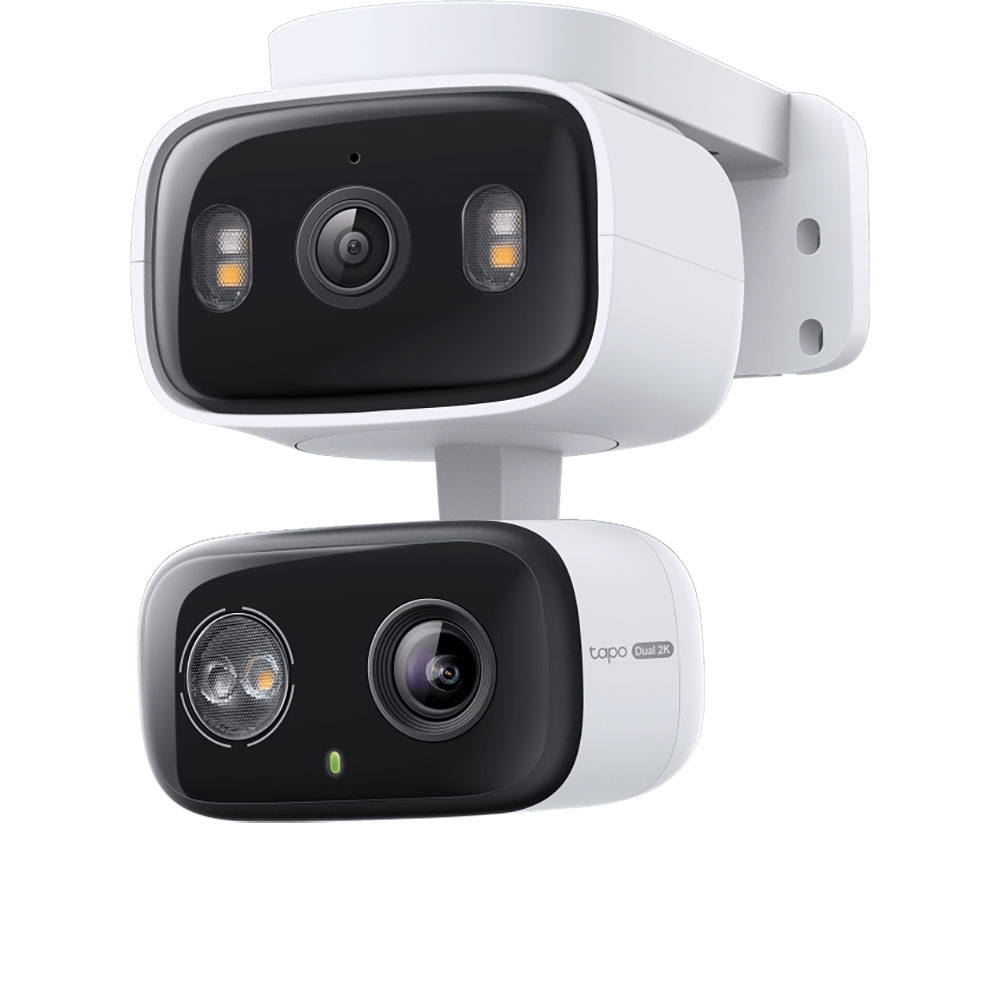 Camera IP Wireless Duala Tapo C246D, 6MP, IR, Night Vision, alb