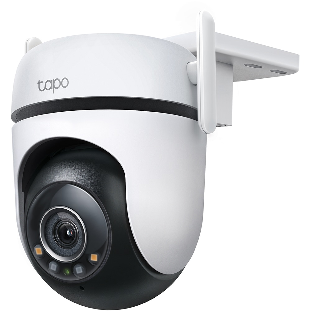 Camera IP Wireless TAPO TC42, 2K QHD, 4MP, IR, Night Vision, alb