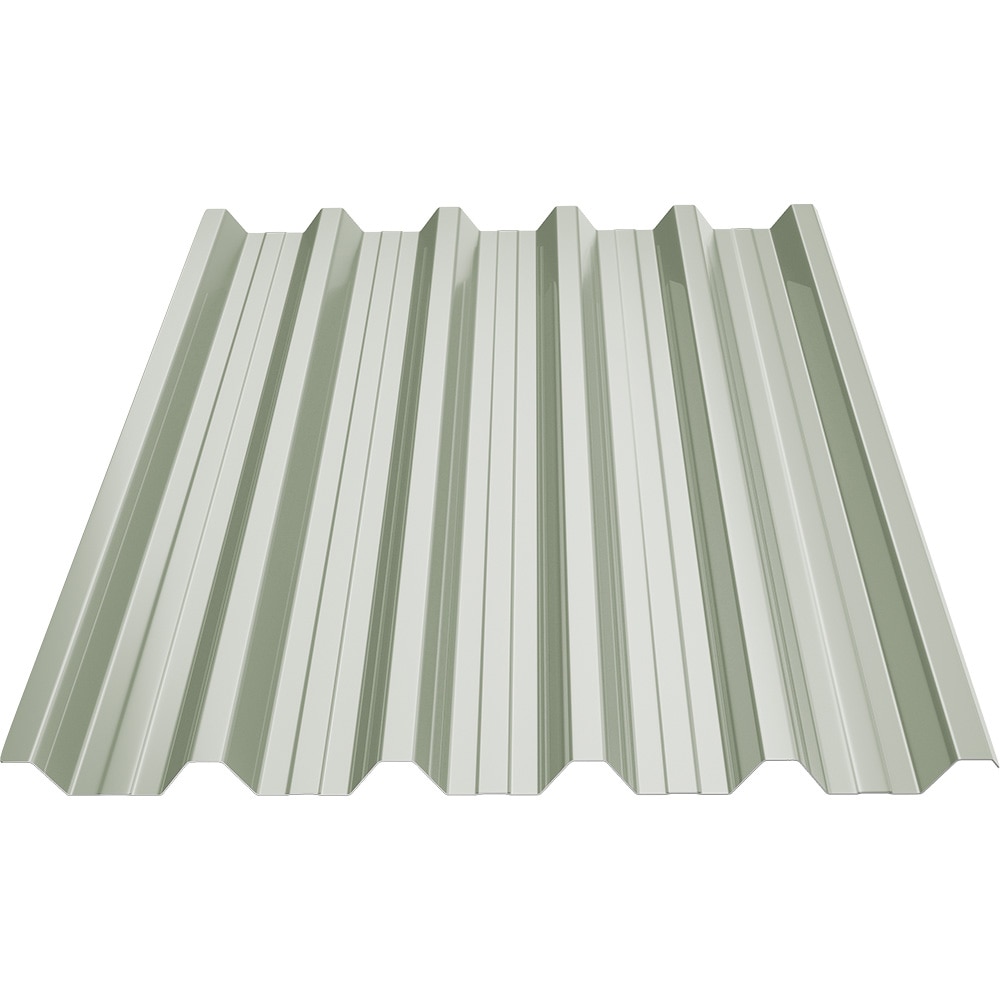 Tabla cutata T45 BILKA, alb lucios (RAL 9002), 0.5 mm, 100 x 101 cm
