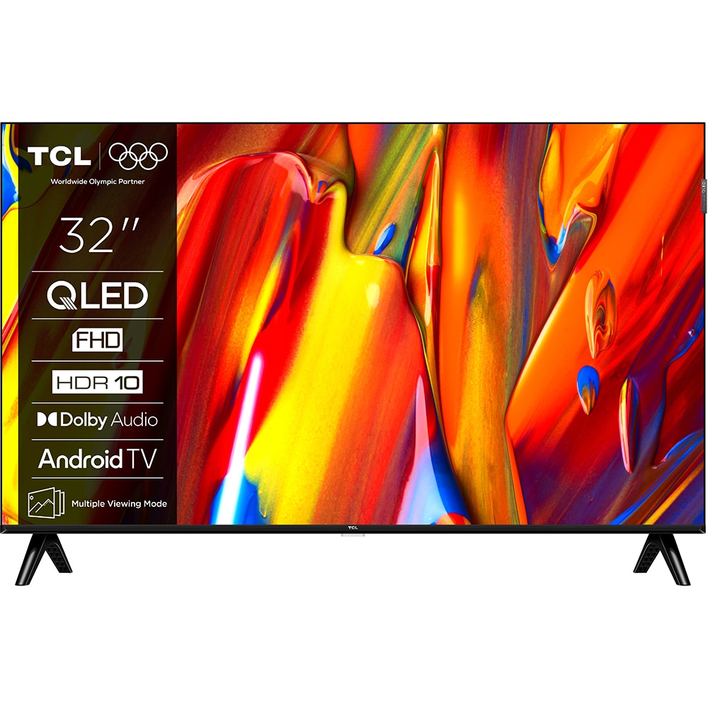 Televizor QLED Smart TCL 32S59K, Full HD, HDR, 80 cm