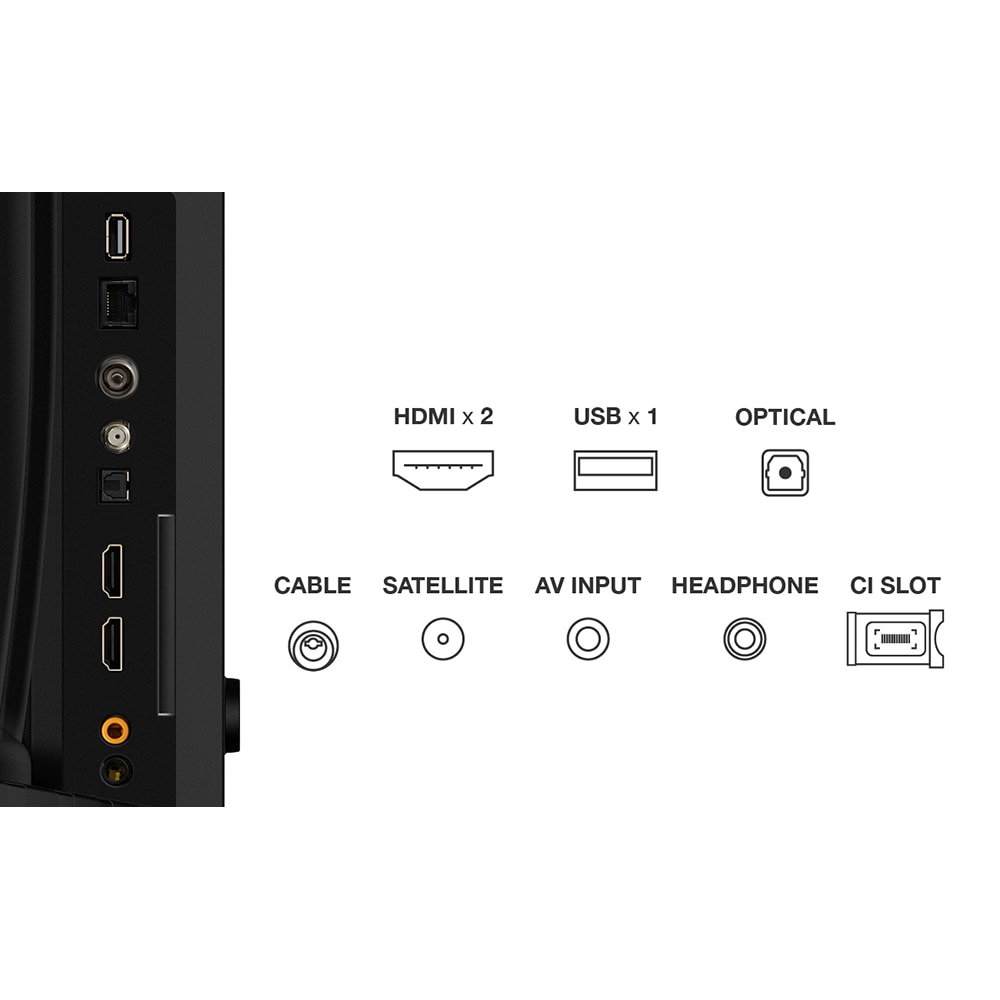 Televizor QLED Smart TCL 32S59K, Full HD, HDR, 80 cm