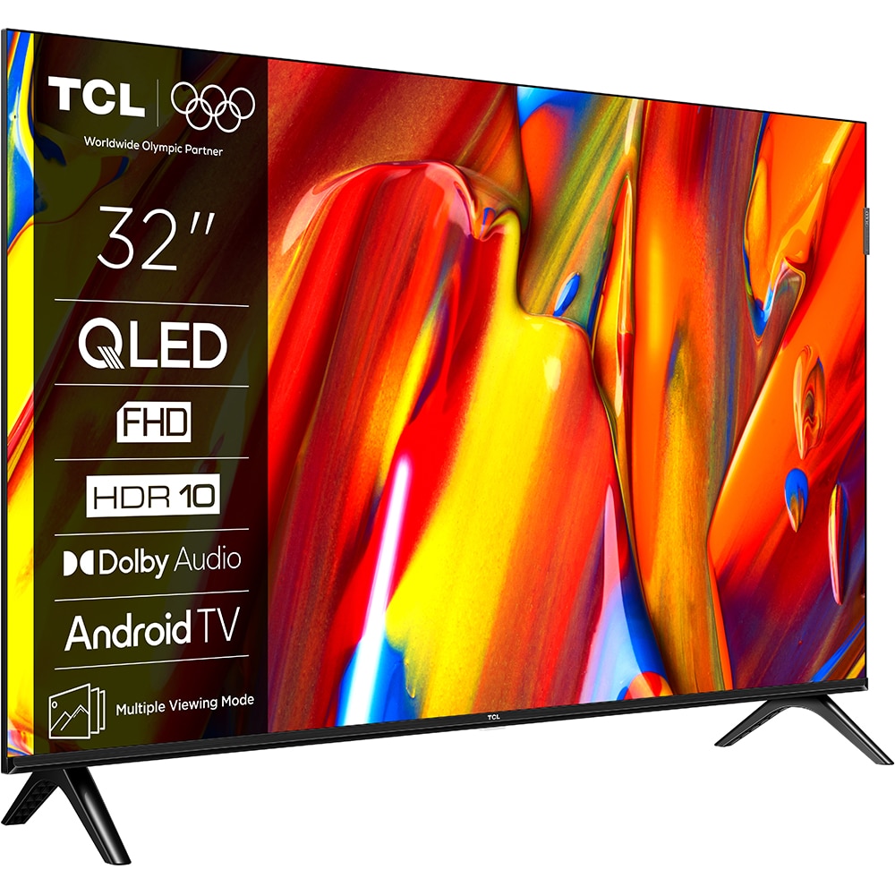 Televizor QLED Smart TCL 32S59K, Full HD, HDR, 80 cm