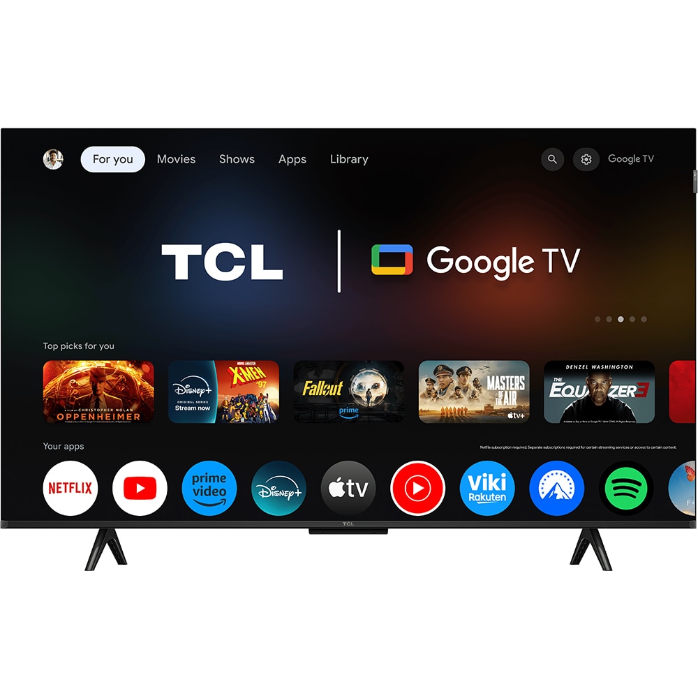 Televizor QLED Smart TCL 43P79K, Ultra HD 4K, HDR, 108cm