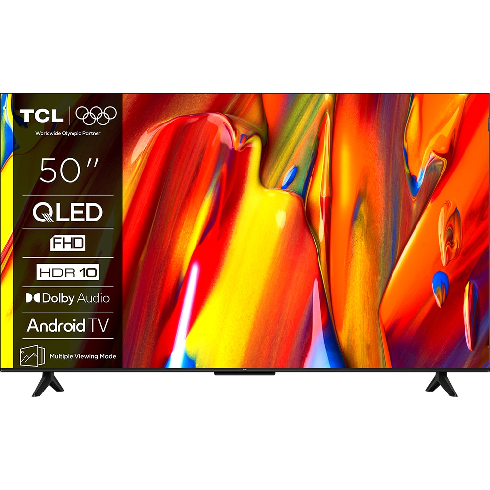 Televizor QLED Smart TCL 50S59K, FullHD, HDR, 126cm
