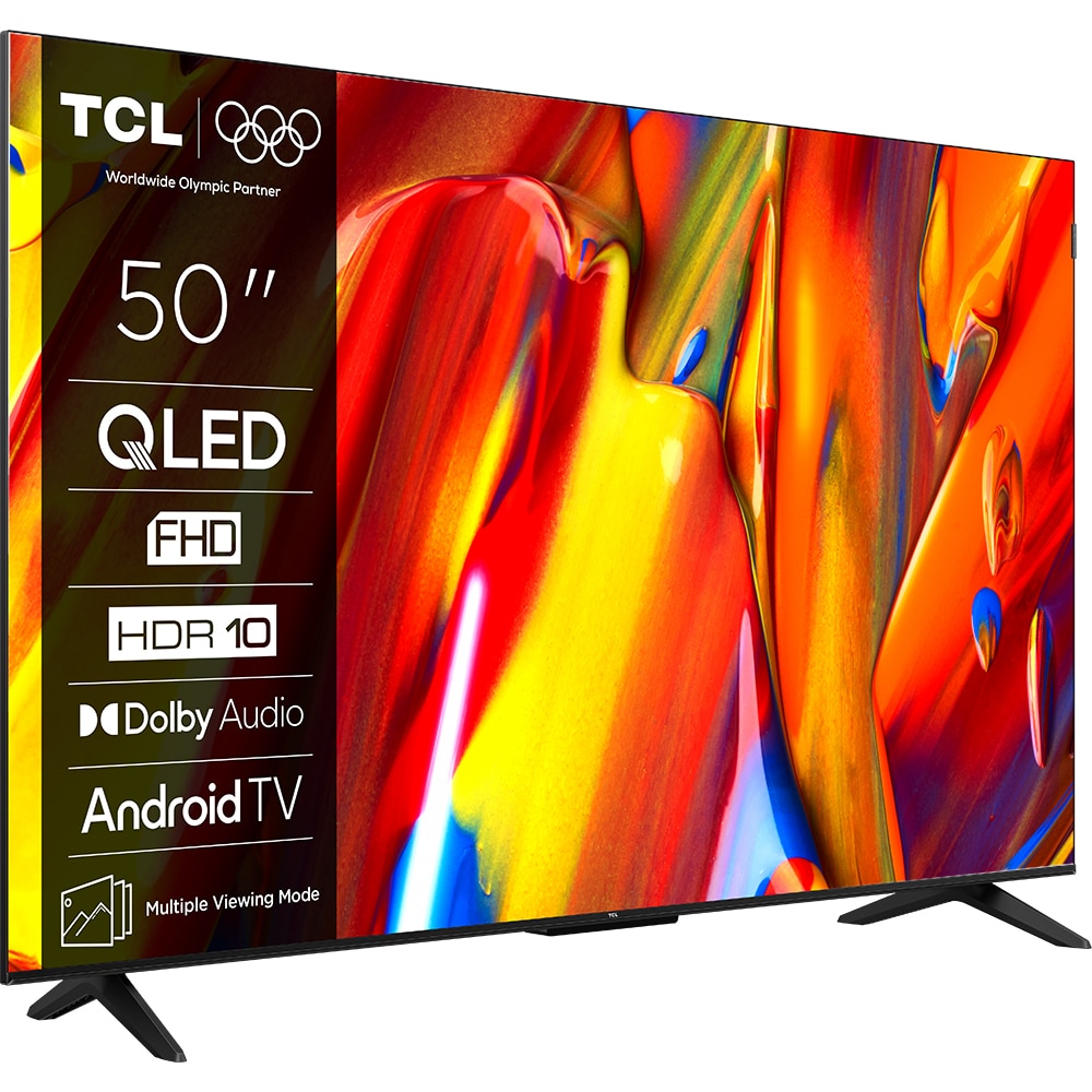 Televizor QLED Smart TCL 50S59K, FullHD, HDR, 126cm