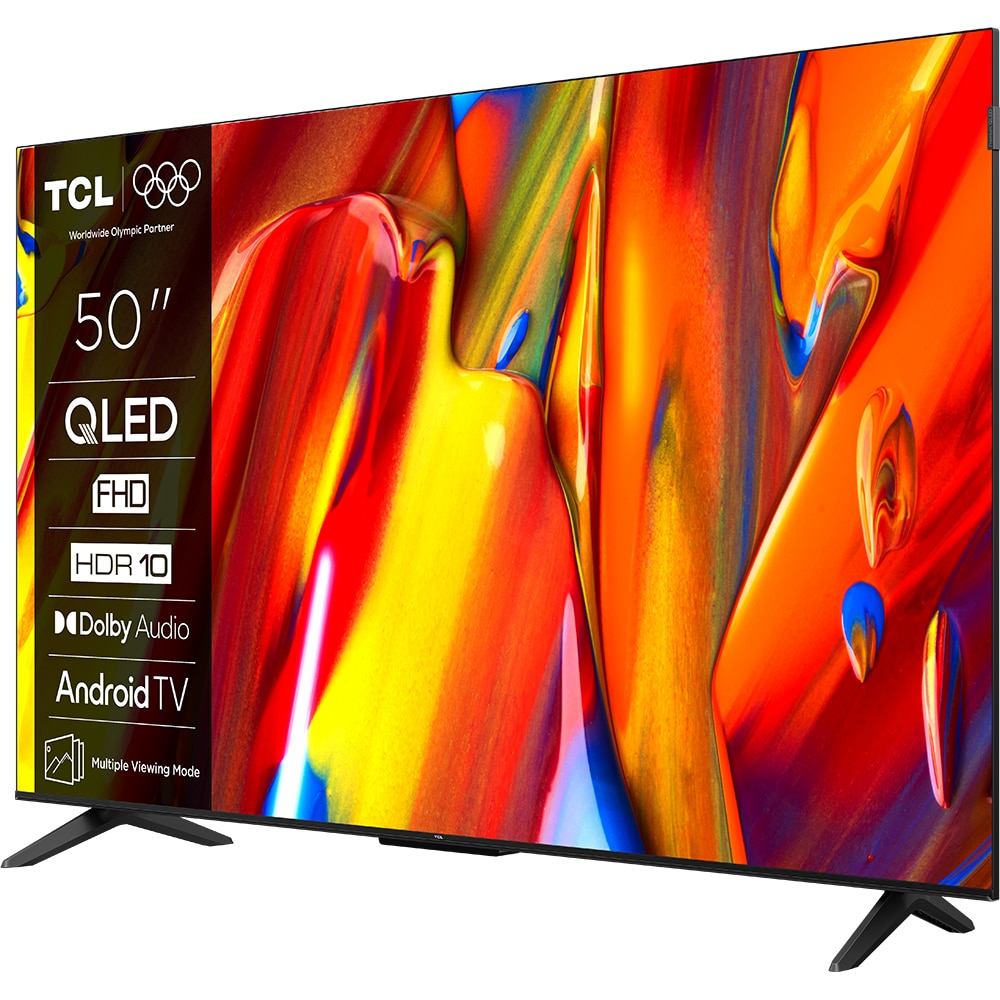 Televizor QLED Smart TCL 50S59K, FullHD, HDR, 126cm