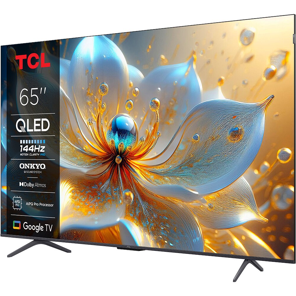 Televizor QLED Smart TCL 65P89K, Ultra HD 4K, HDR, 164cm