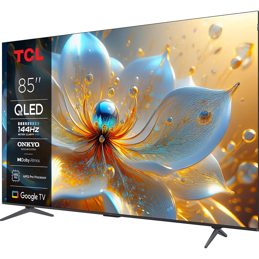 Televizor QLED Smart TCL 85P89K, Ultra HD 4K, HDR, 215cm