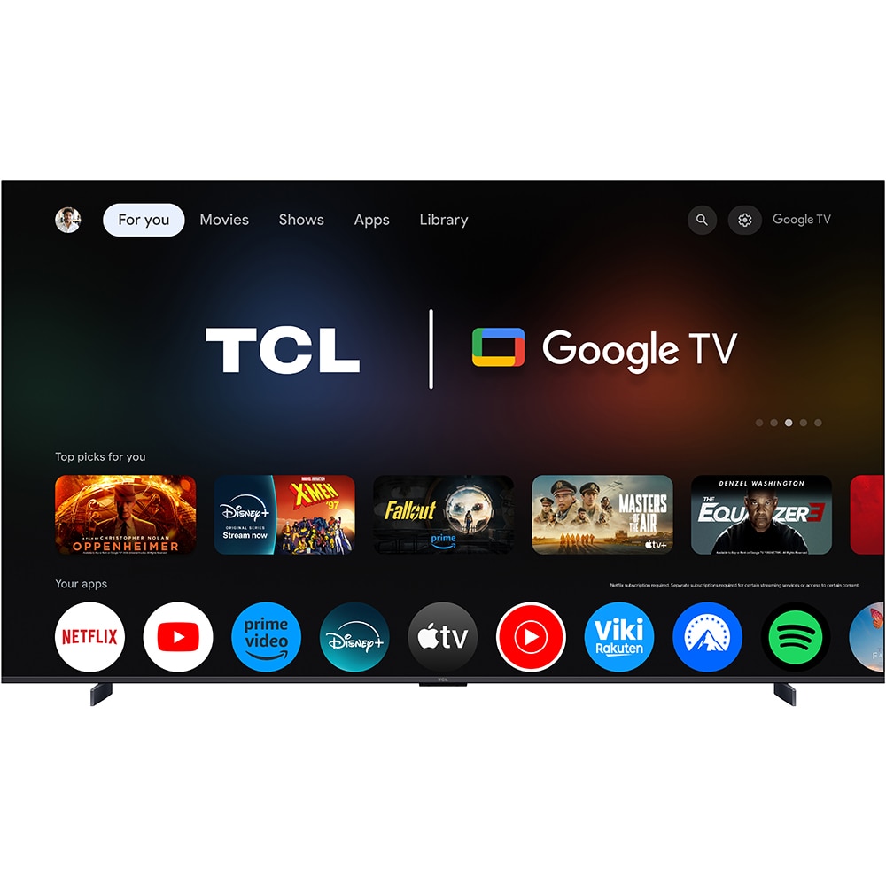 Televizor QLED Smart TCL 98P89K, Ultra HD 4K, HDR, 248cm