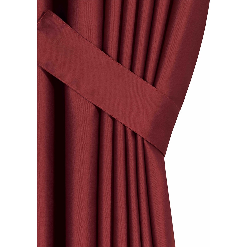 Draperie Minimalist Home World, rejansa, 150 x 260 cm, semiopac, bordo