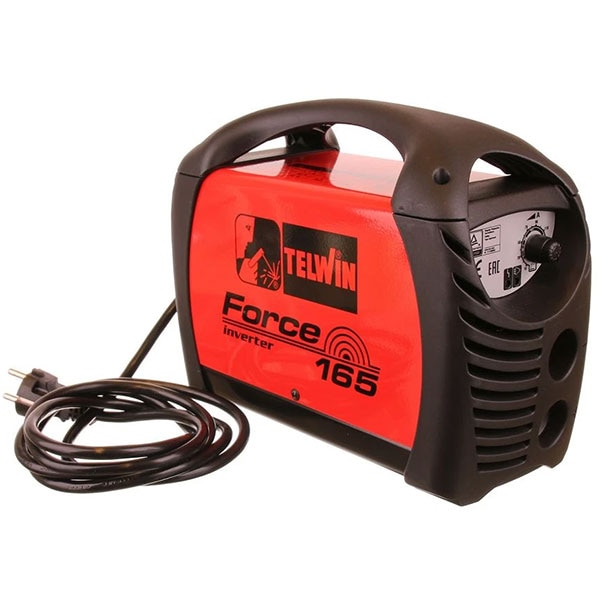 Invertor sudura TELWIN Force 165, MMA, 150A, 4.1kW, electrod 4 mm