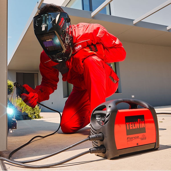 Invertor sudura TELWIN Force 165, MMA, 150A, 4.1kW, electrod 4 mm