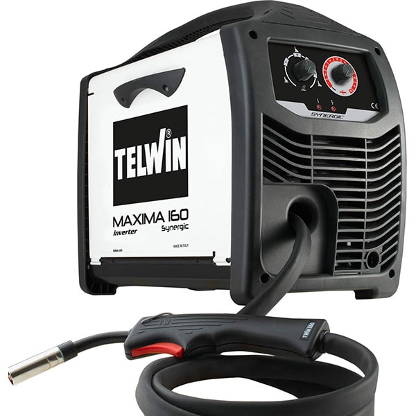 Invertor sudura TELWIN Maxima 160 Synergic, MIG/MAG, 150A, 2.6kW, diametru sarma FLUX 0.8 - 1.2 mm