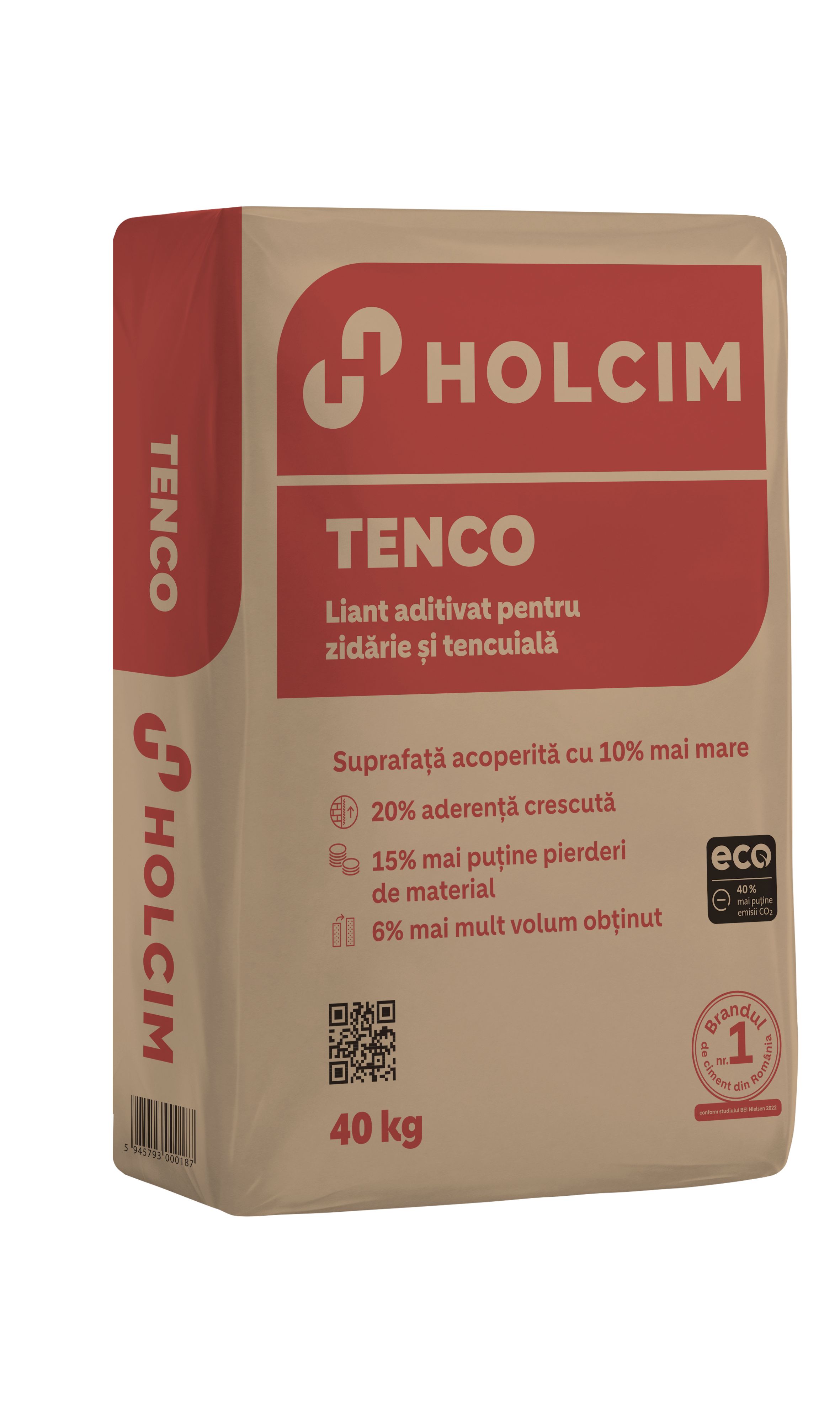 Ciment Tenco, 40 kg, 12.5 rezistenta  Holcim Romania