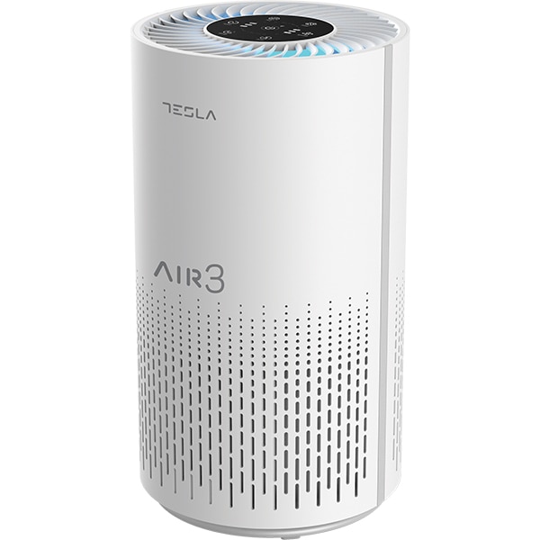 Purificator aer TESLA Air 3, 3 trepte viteza, Hepa, Wi-Fi, alb