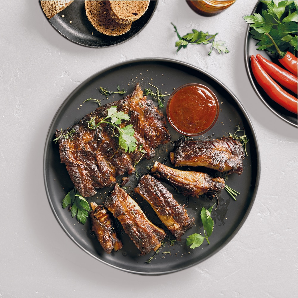 Friteuza cu aer cald TEFAL Easy Fry EY145B10, 1kg, 3l, 1300W, bleumarin-negru