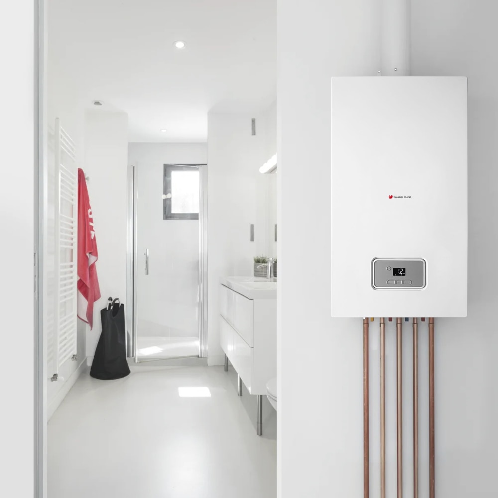 Centrala termica pe gaz in condensare SAUNIER DUVAL Thelia Condens 35 -A, 35 kW, IPX4D