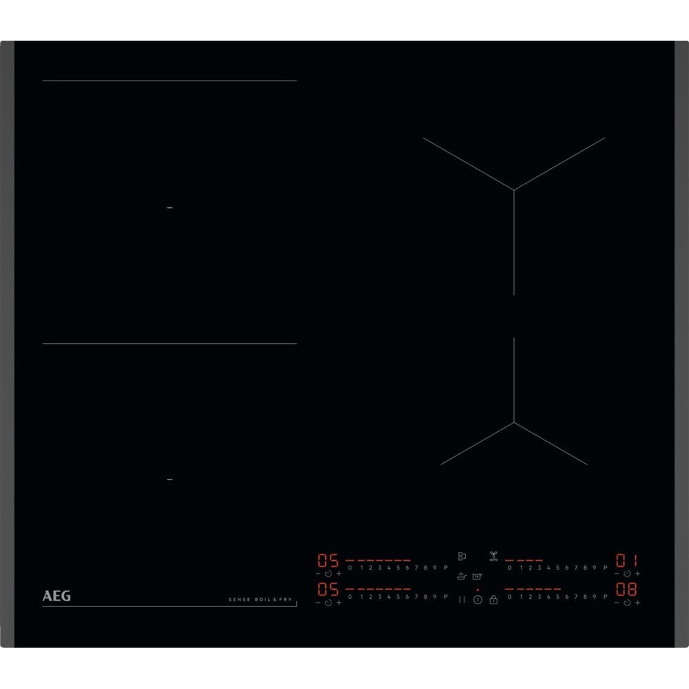 Plita incorporabila AEG TI64IB30FB, Inductie, 4 arzatoare, Touch Control, negru