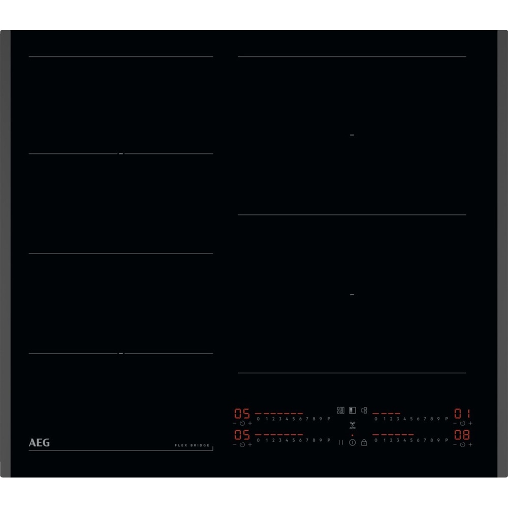 Plita incorporabila AEG TI64IG00FB, Inductie, 4 arzatoare, Touch Control, negru