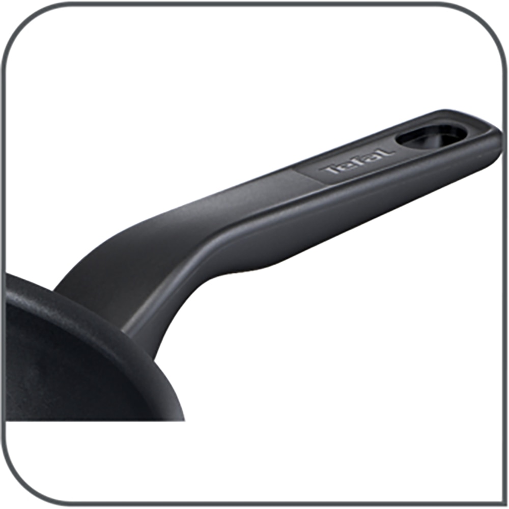 Tigaie TEFAL XL Force C3850653, 28cm, aluminiu, negru