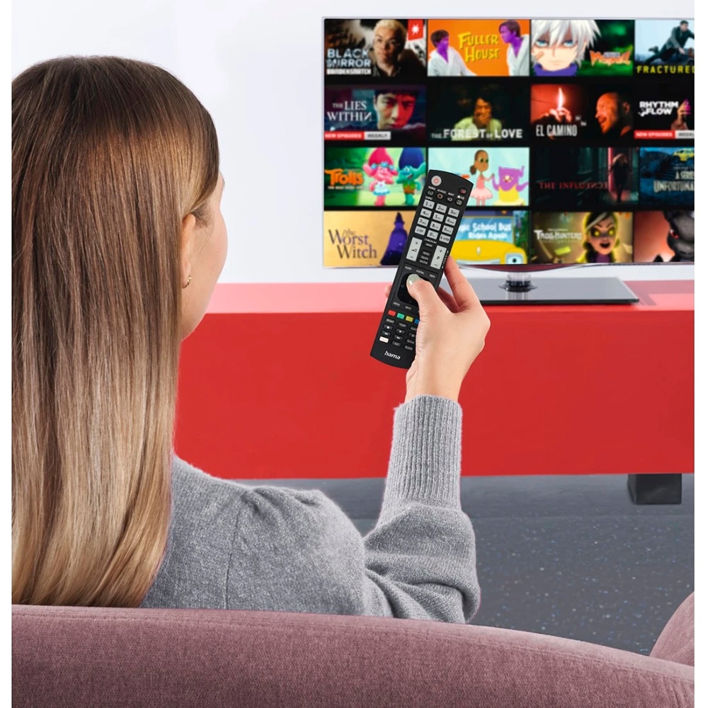 Telecomanda pentru TV LG HAMA 221061, taste iluminate
