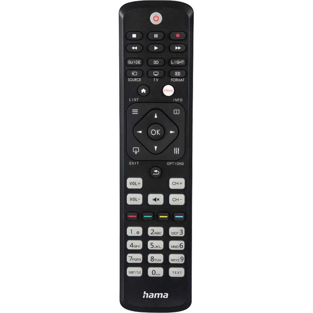 Telecomanda pentru TV Philips HAMA 221063, taste iluminate