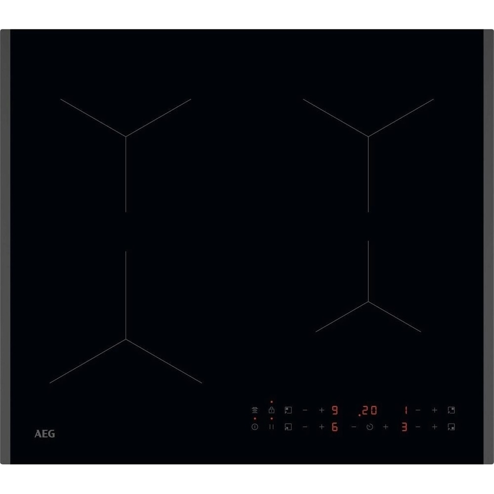 Plita incorporabila AEG TN64IA00FB, Inductie, 4 arzatoare, Touch Control, negru
