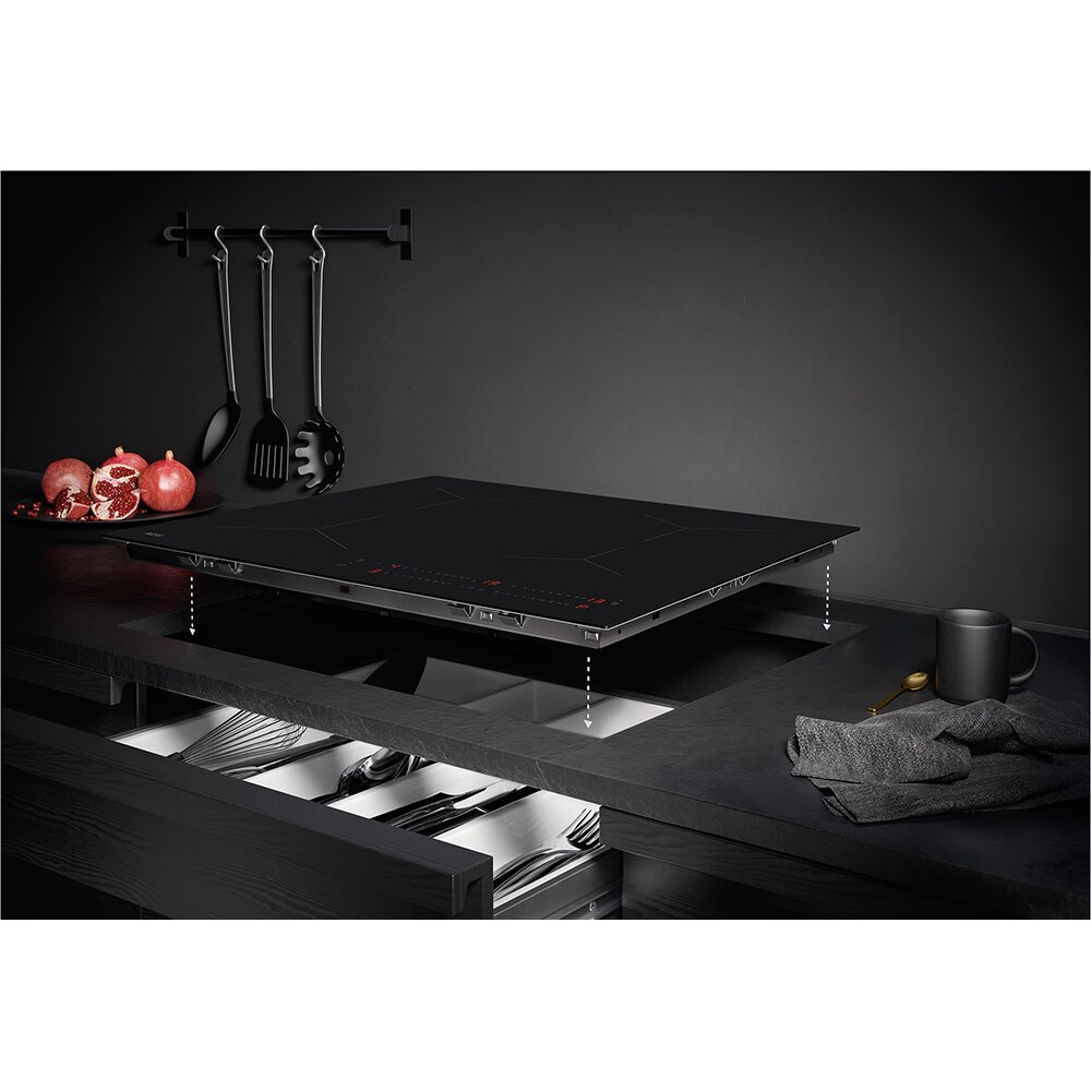 Plita incorporabila AEG TO64IA0AIT, Inductie, 4 arzatoare, Touch control, negru