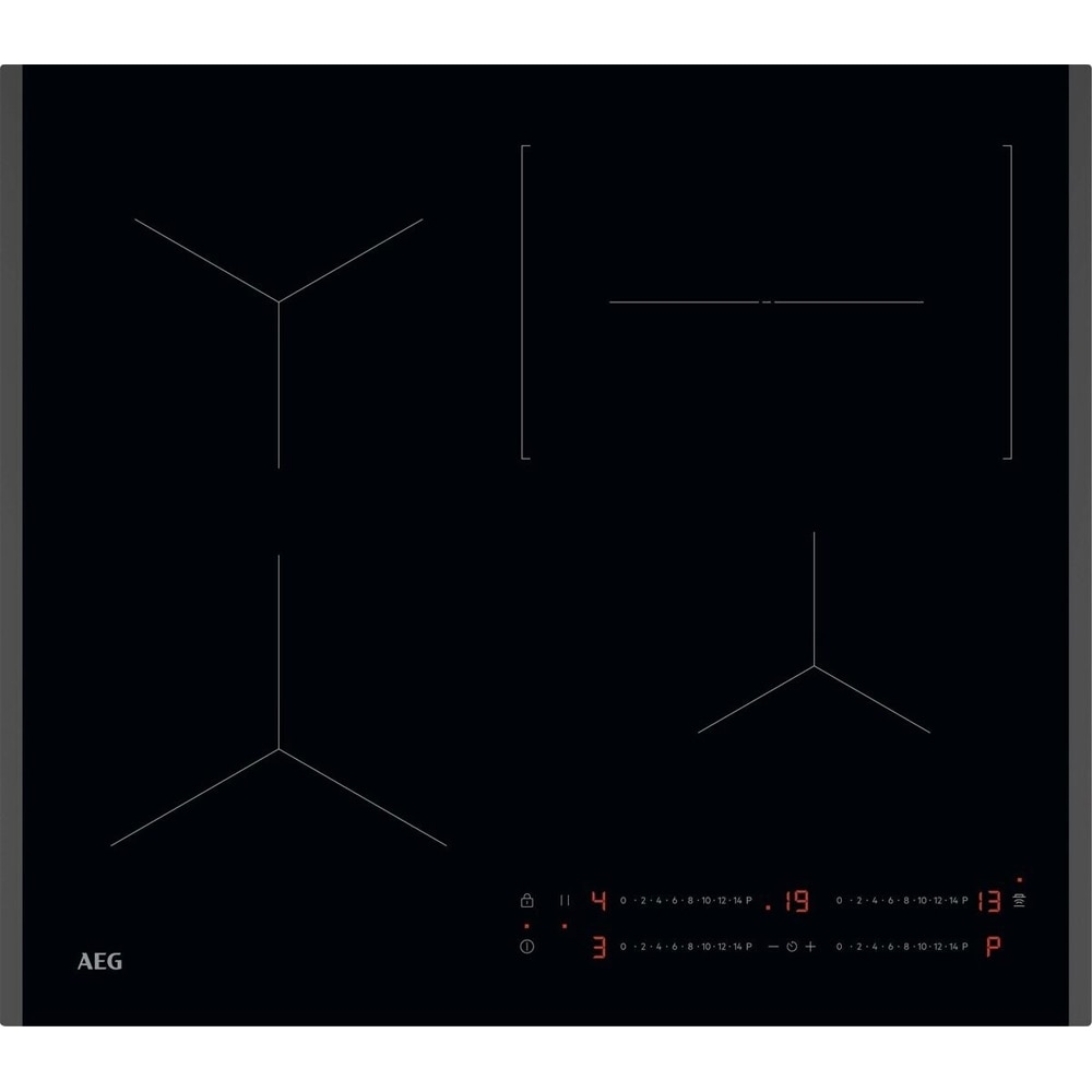 Plita incorporabila AEG TO64IC00FB, Inductie, 4 arzatoare, Touch Control, negru