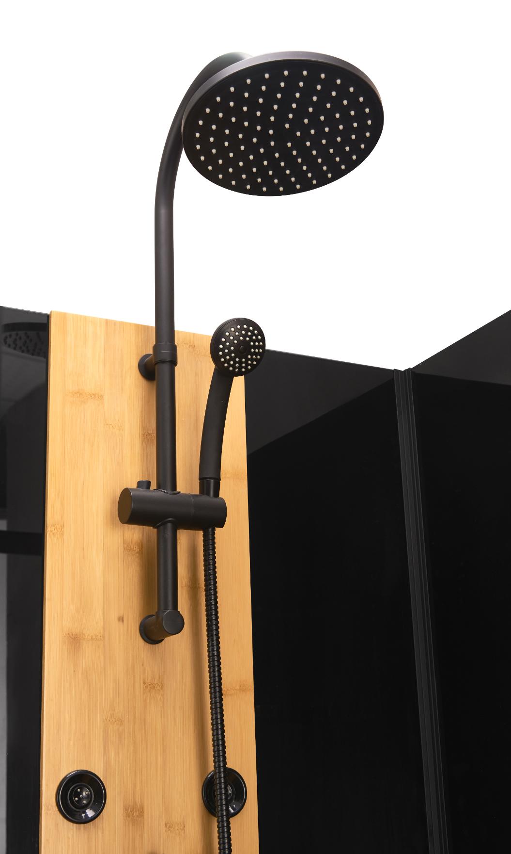 Cabina dus hidromasaj, dreptunghiulara, 120 x 80 cm  Bamboo