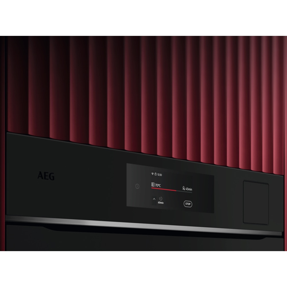 Cuptor incorporabil AEG TP8SB731AT, Electric, SteamPro, Autocuratare cu abur, 70 l, Clasa A++, Wi-Fi, negru