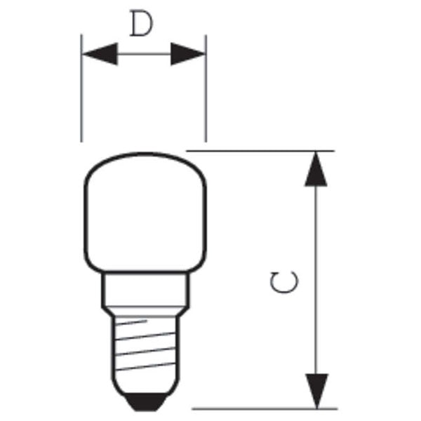 Bec incandescent PHILIPS 871150003851750, E14, 15W, 110lm, lumina calda 