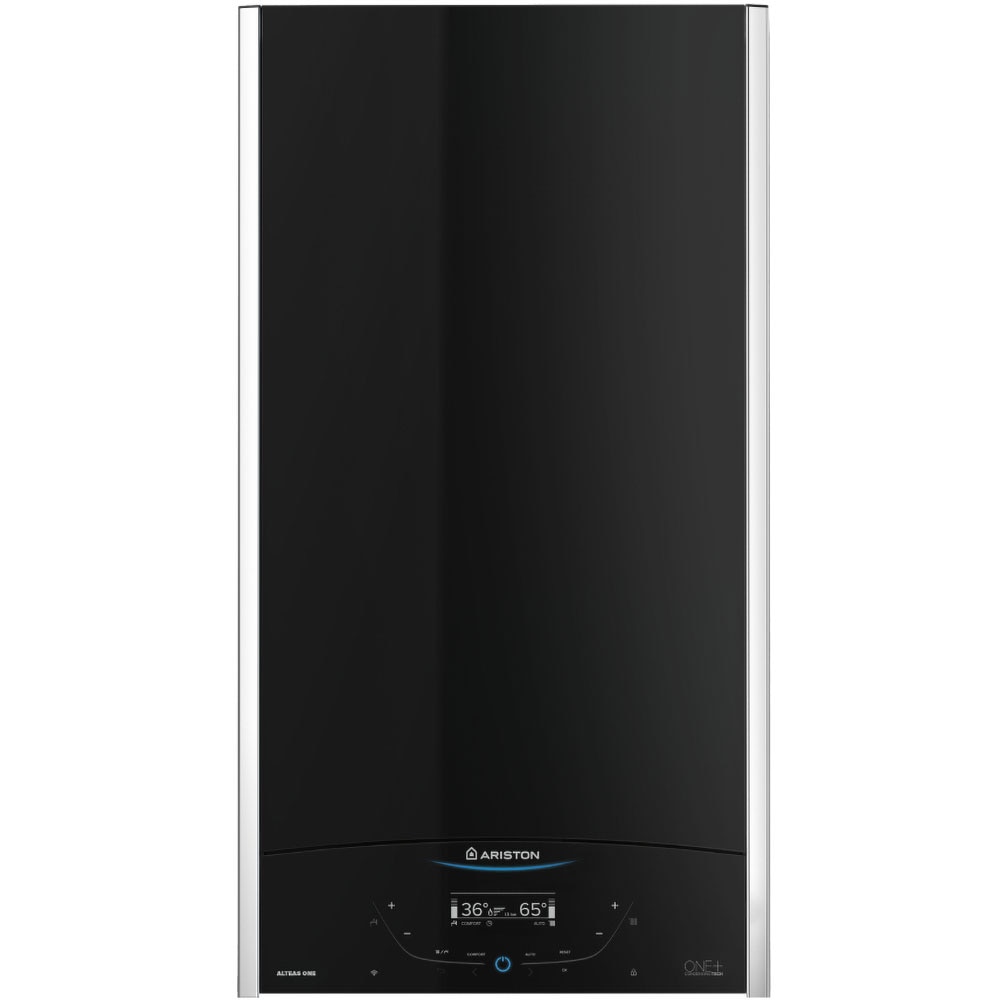 Centrala termica pe gaz in condensare ARISTON Alteas One Plus NET, 35 kW, WiFi, Schimbator de caldura inox, Kit evacuare inclus, 7 ani extragarantie