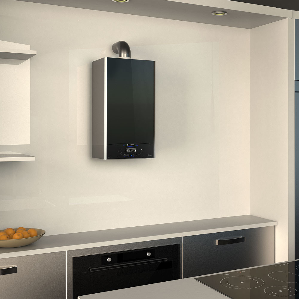 Centrala termica pe gaz in condensare ARISTON Alteas One Plus NET, 30 kW, WiFi, Schimbator de caldura inox, Kit evacuare inclus, 7 ani extragarantie