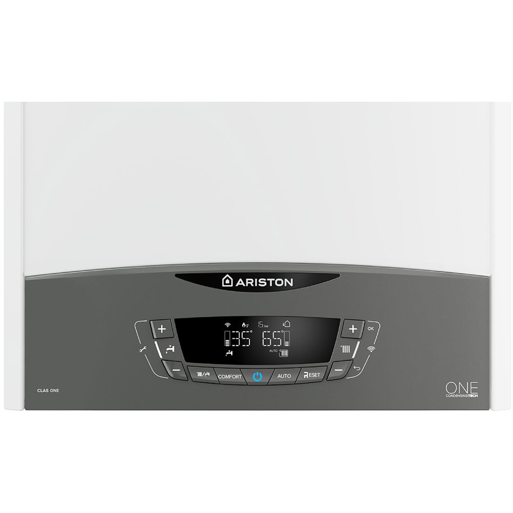 Centrala termica pe gaz in condensare ARISTON Clas One+, 24kW, Wi-Fi, Kit evacuare inclus, Model 2022