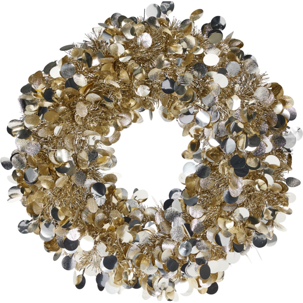 Coronita din beteala, 40x460mm, auriu
