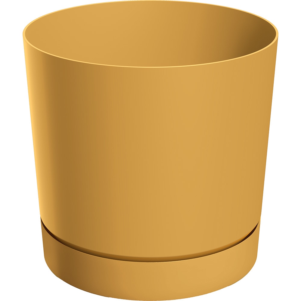 Ghiveci Tubo P PROSPERPLAST, D13 cm, galben