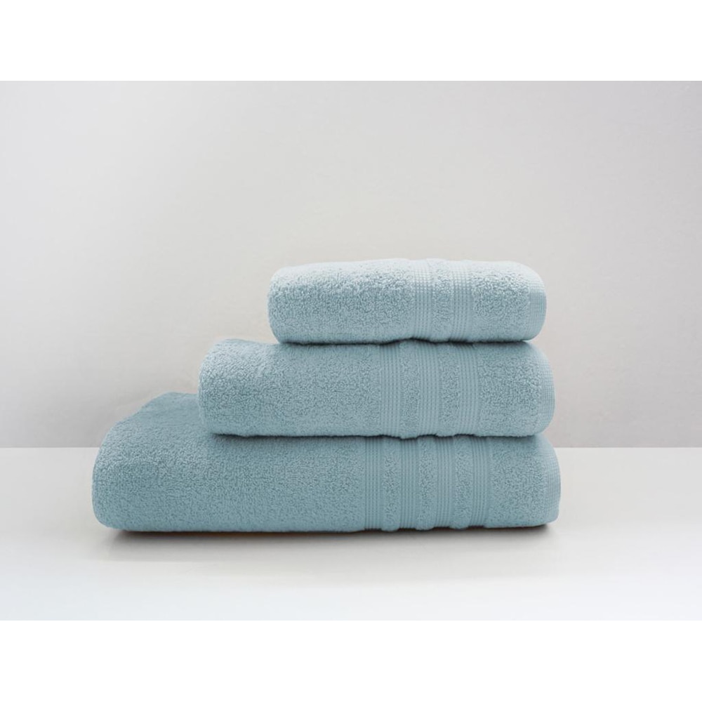 Set 3 prosoape baie MILA HOME Point, 50 x 90 cm, 70 x 140 cm, 100 x 150 cm, bumbac, verde deschis