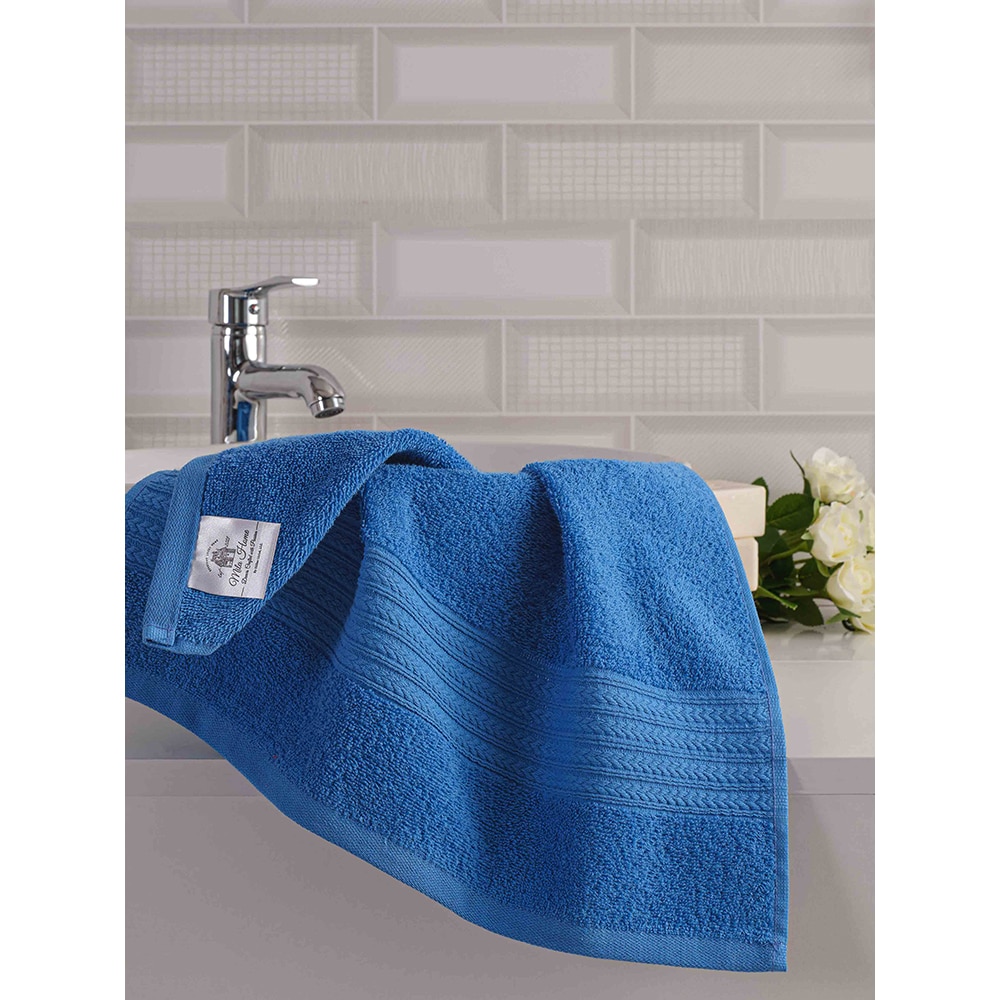 Set 2 prosoape baie MILA HOME Donatella, 70 x 140 cm, 50 x 90 cm, bumbac, navy