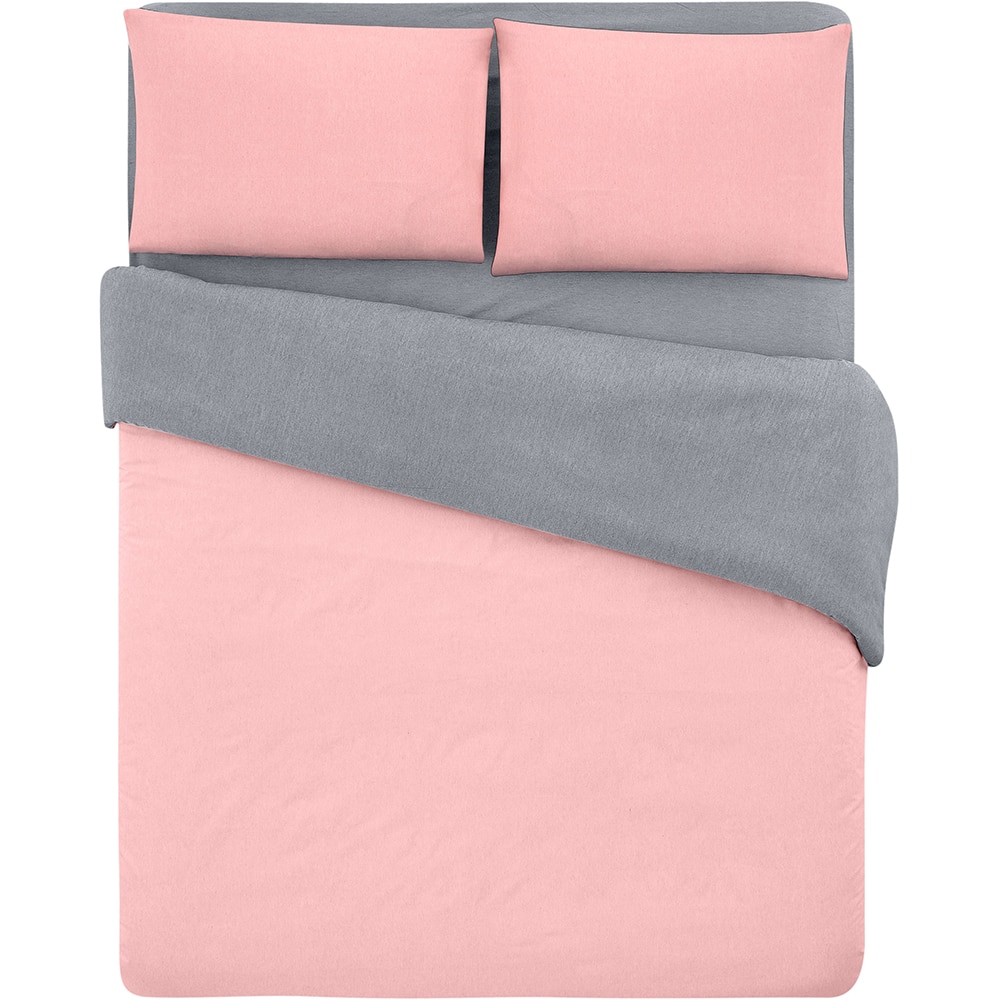 Lenjerie de pat Duo, 2 persoane, 100% bumbac, 160 x 200 cm, 4 piese