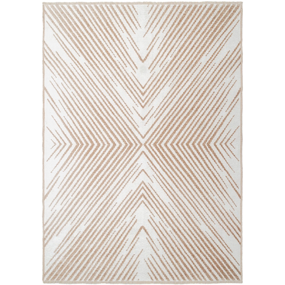 Covor living / dormitor Deco, 80 x 150 cm, acril, crem