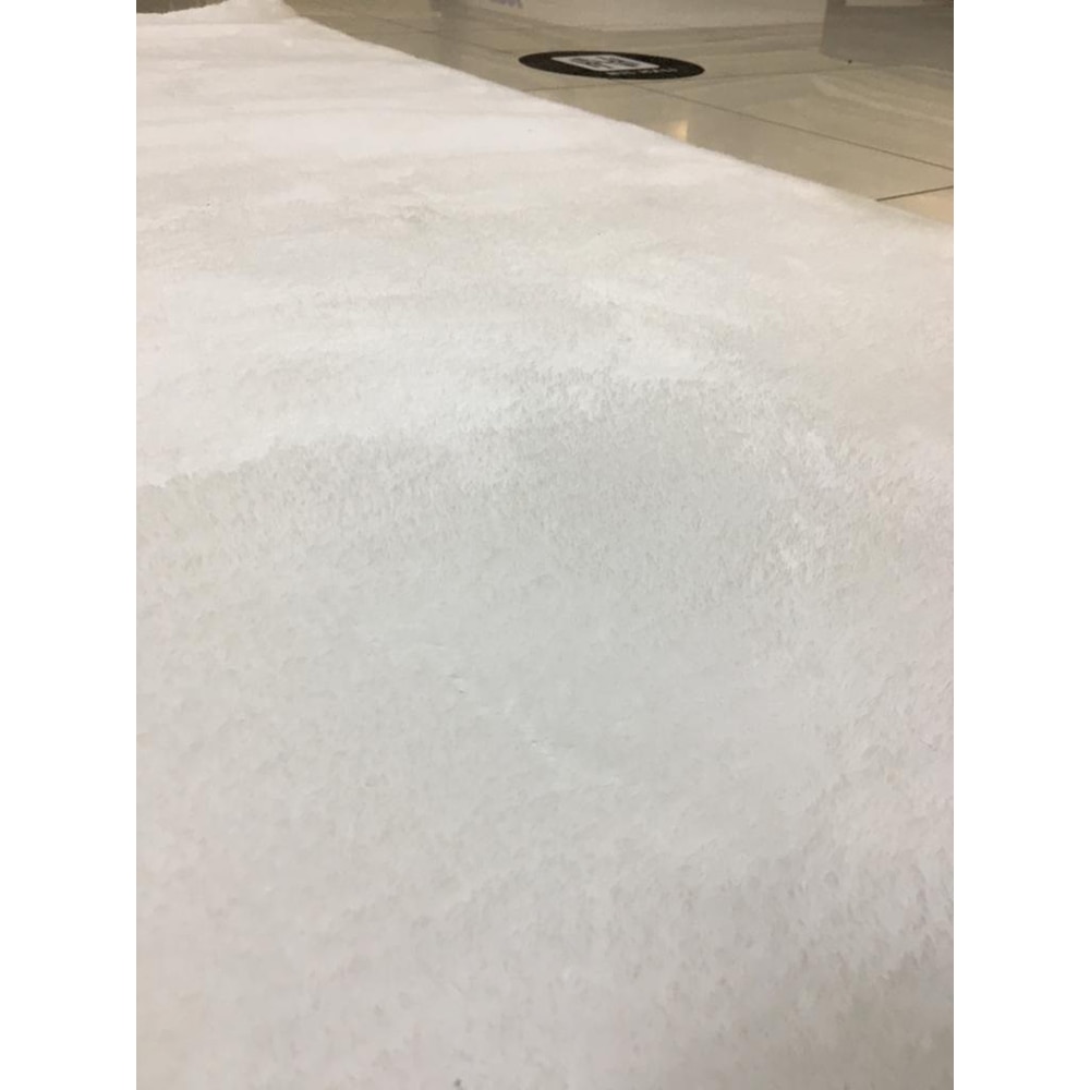 Covor living / dormitor Deco 1, 80 x 150 cm, acril, alb