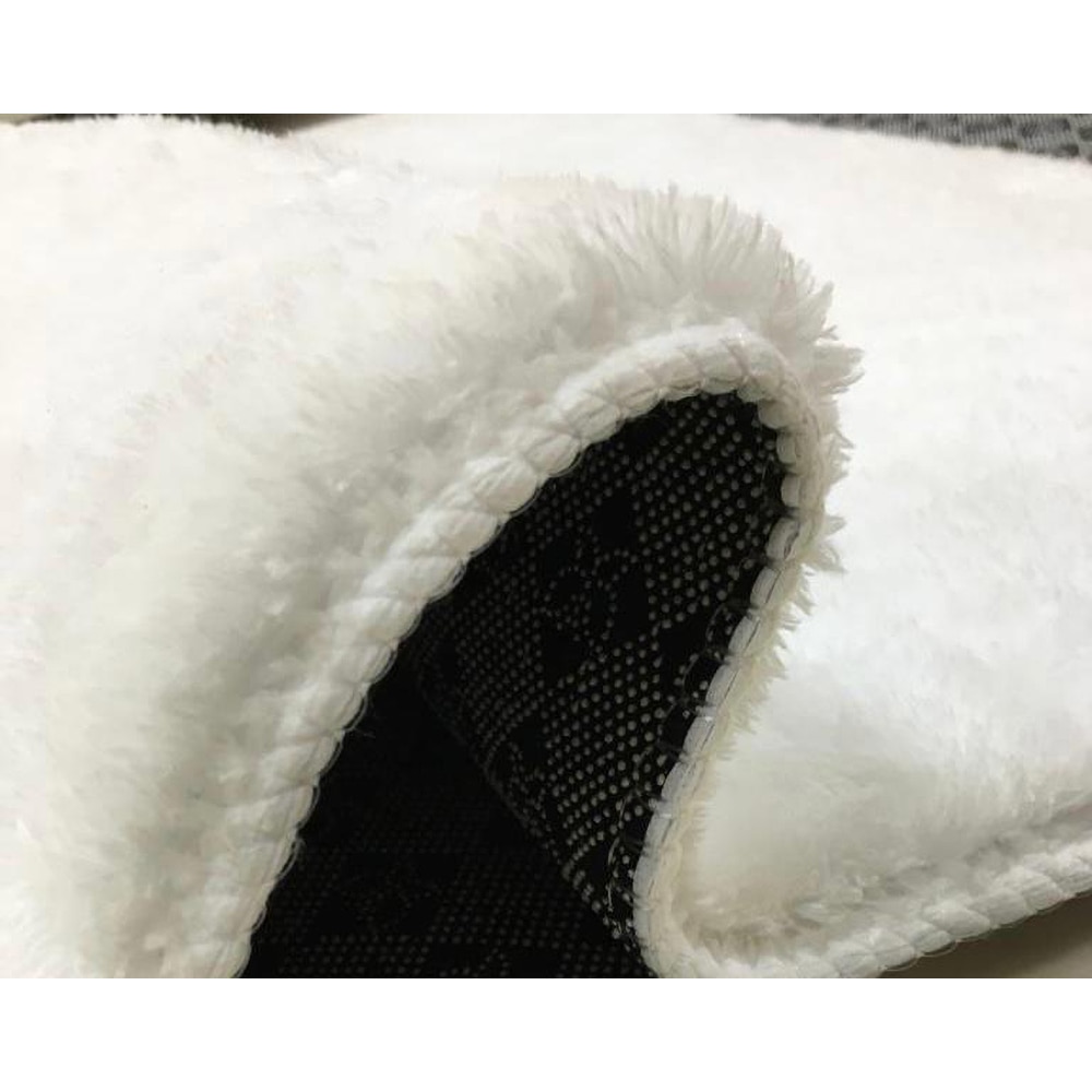 Covor living / dormitor Deco 1, 80 x 150 cm, acril, alb