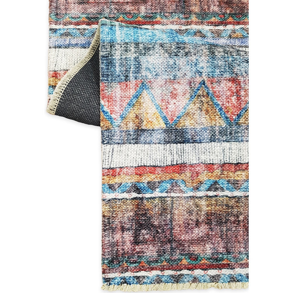 Covor living / dormitor Heybe 1, 120 x 180 cm, bumbac, multicolor