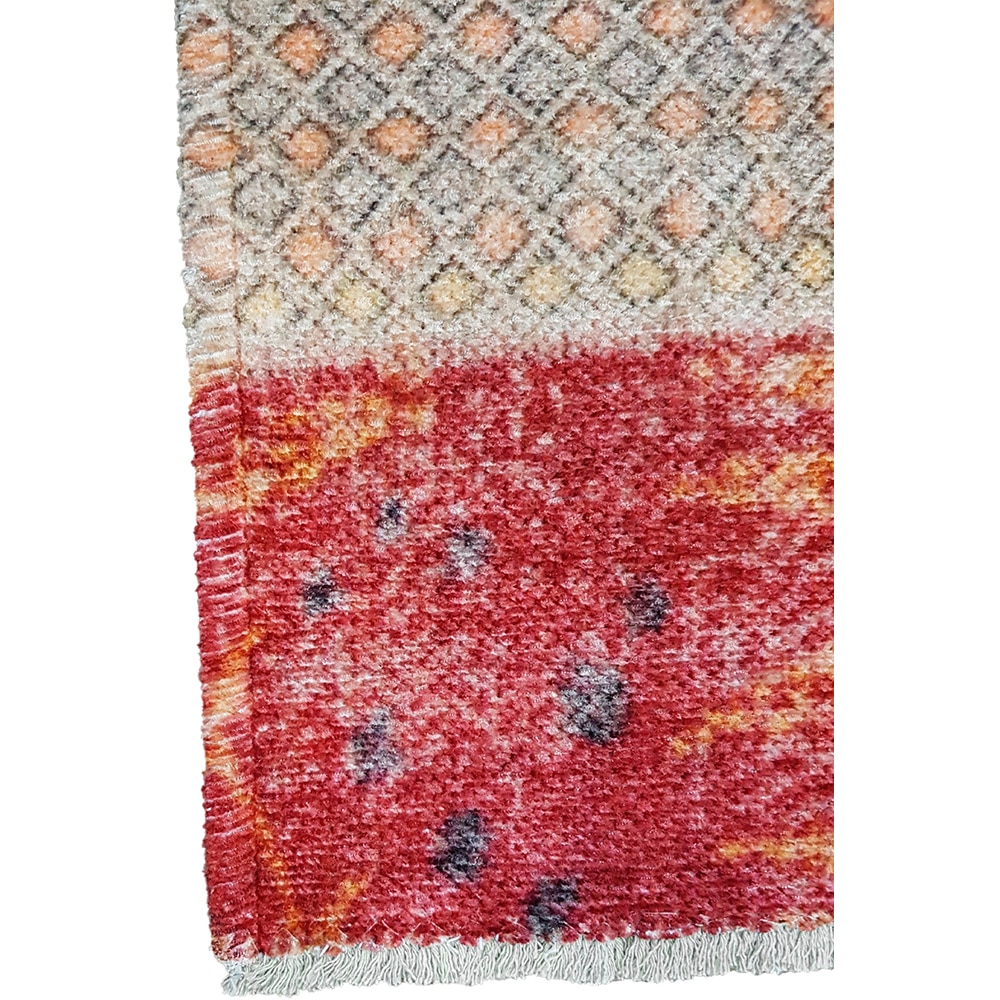 Covor living / dormitor Heybe 2, 80 x 300 cm, bumbac, multicolor