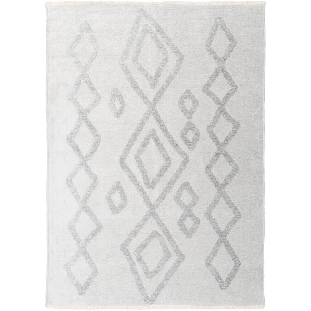 Covor living / dormitor Leo, 80 x 150 cm, bumbac, gri