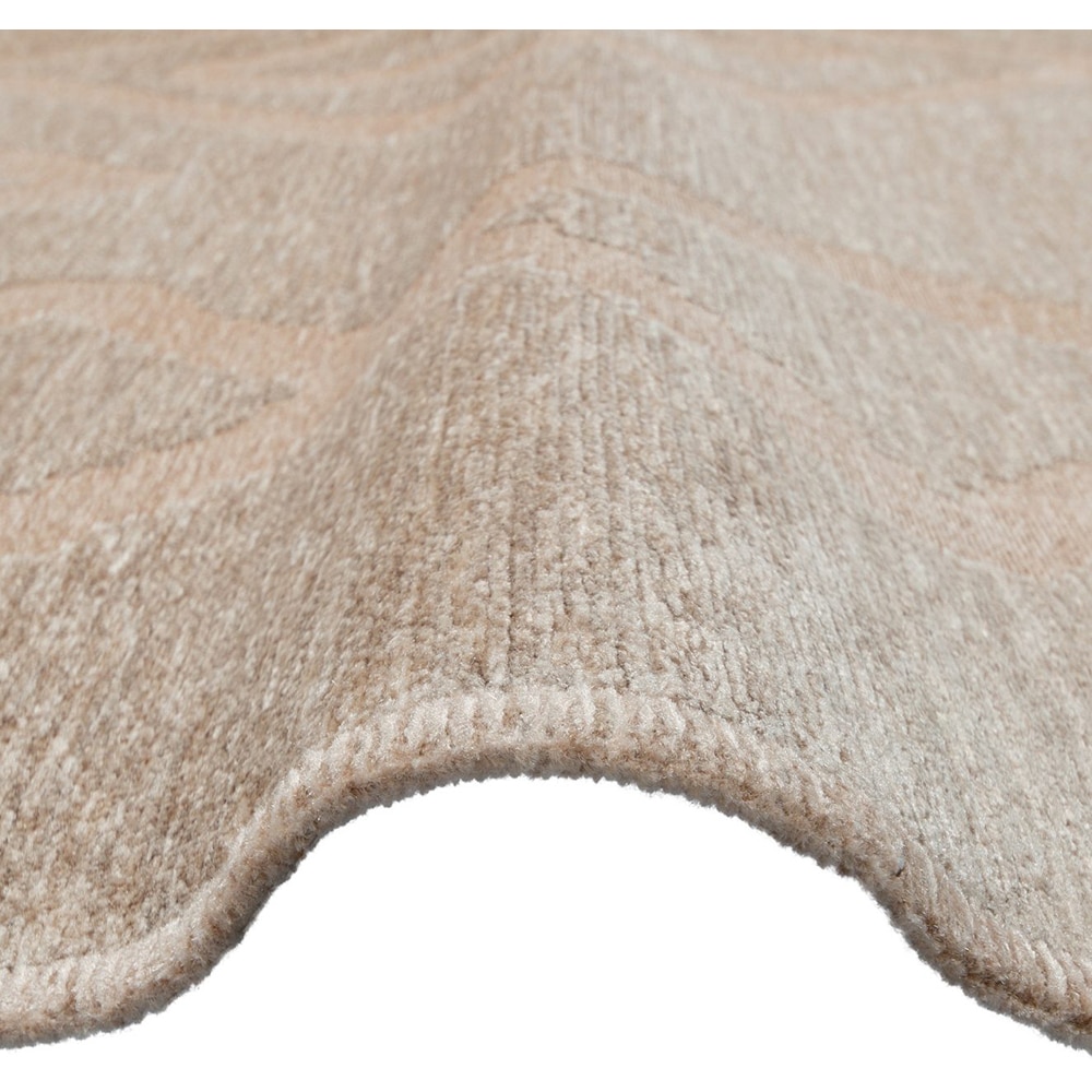 Covor living / dormitor Leo, 80 x 150 cm, bumbac, maro