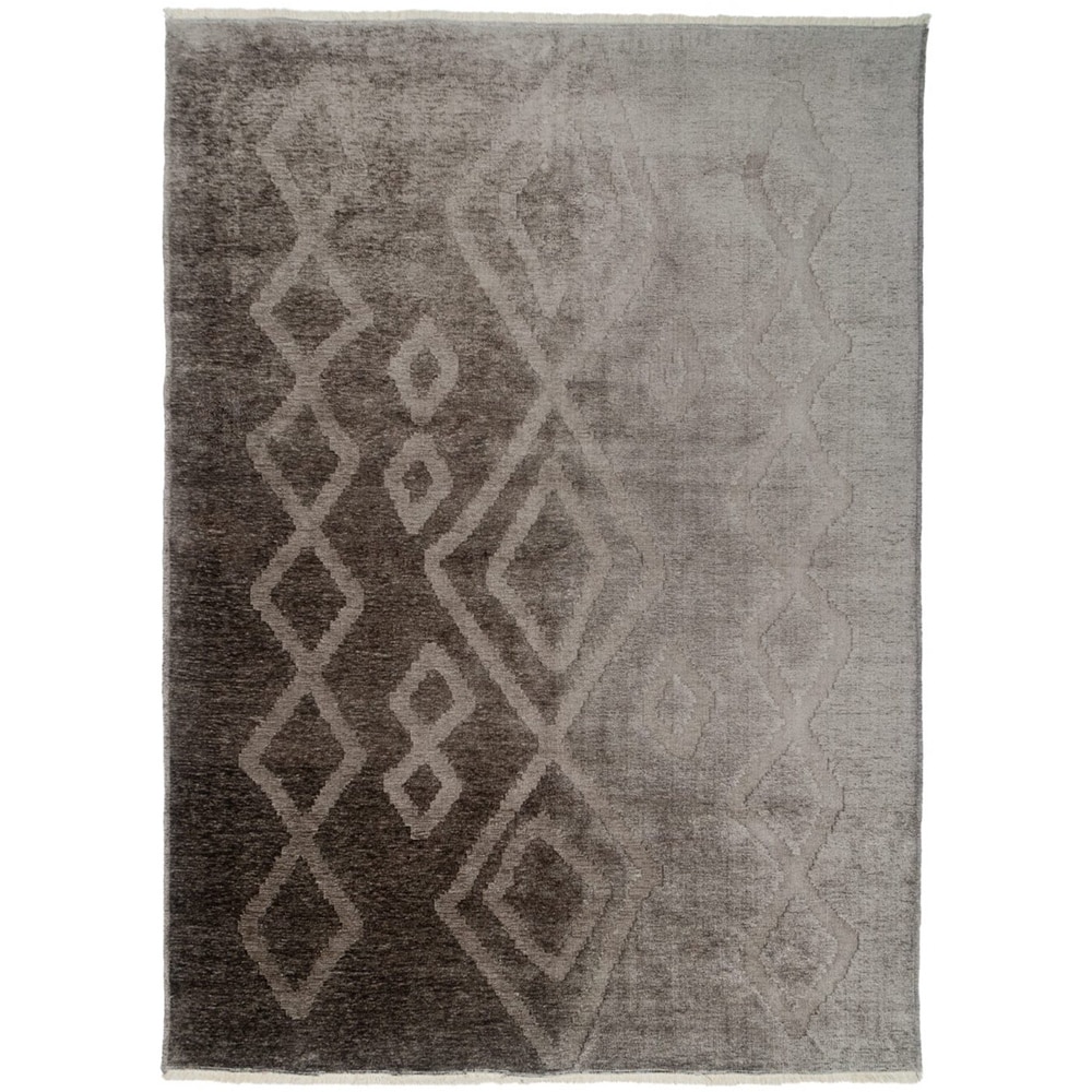 Covor living / dormitor Leo, 100 x 200 cm, bumbac, maro